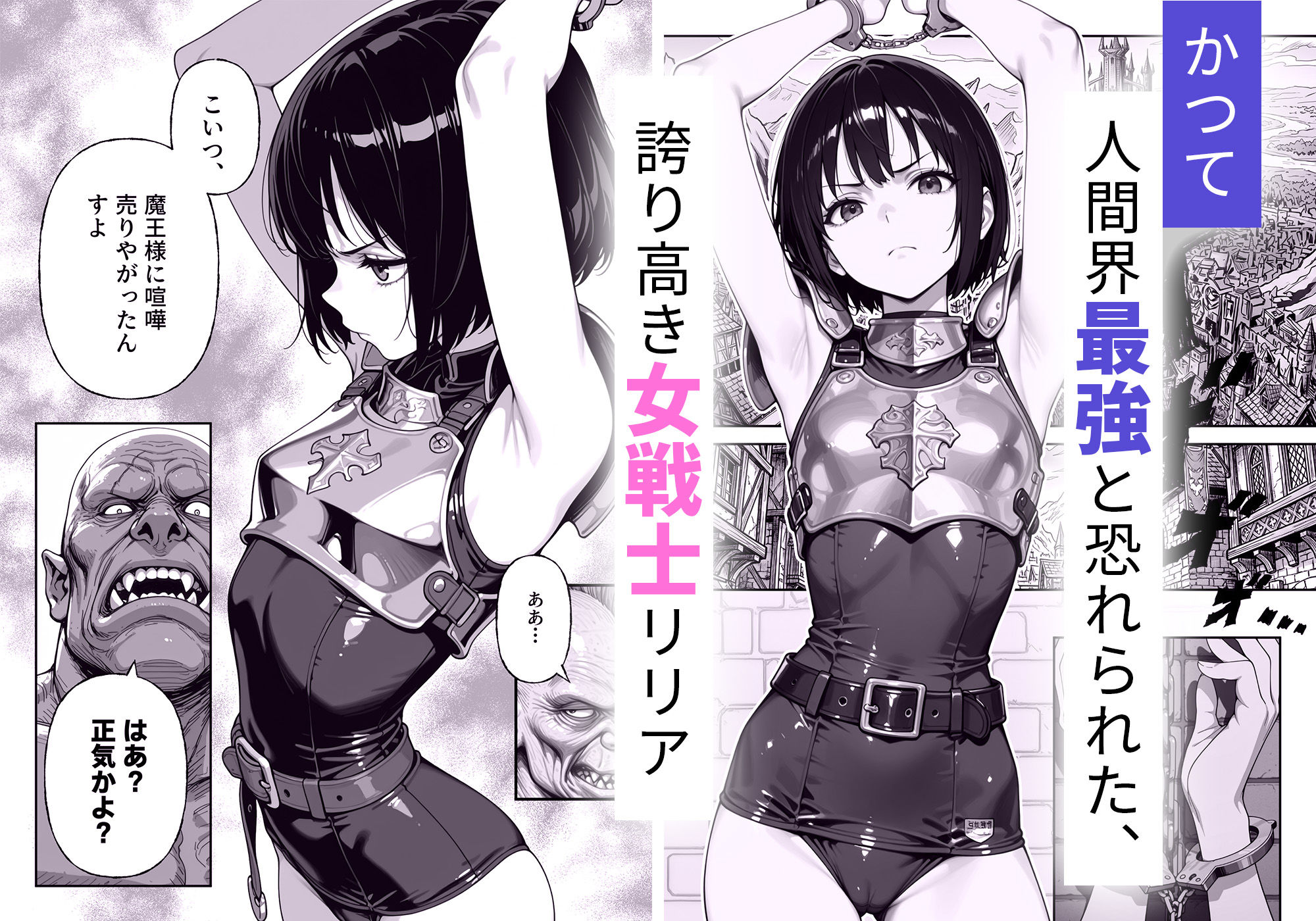 最強のスク水女戦士が、魔界の風俗嬢になるまで 立ち読み 2 / 11