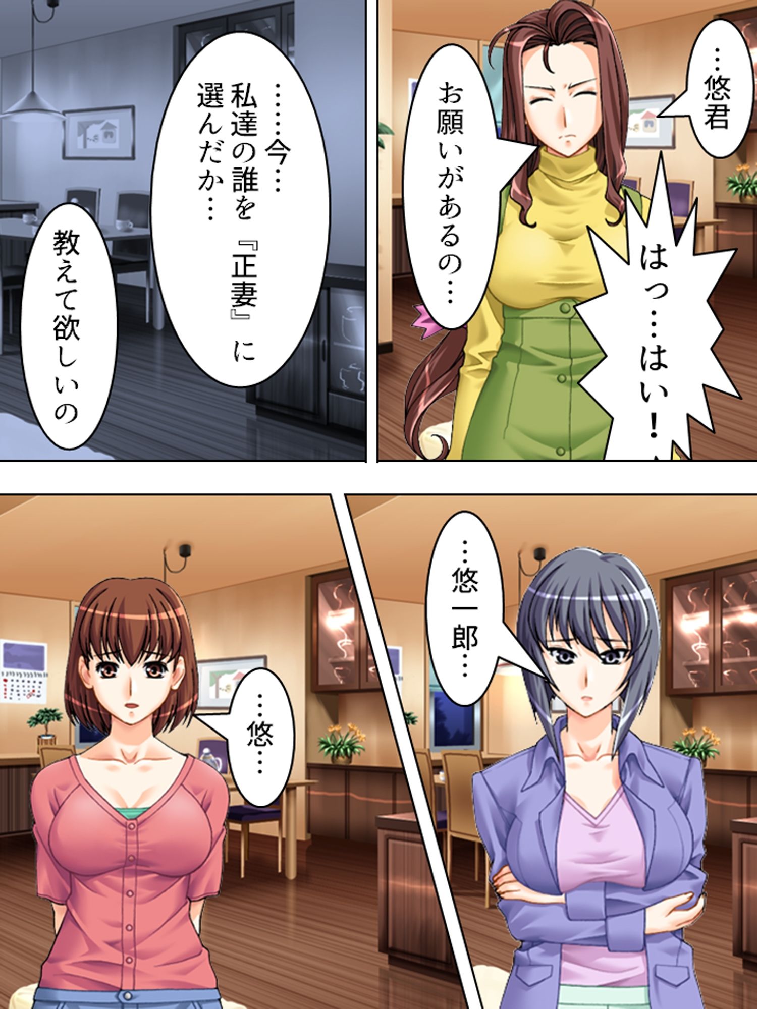 正妻を目指す(仮)嫁達の身体を使った必死なアピール <総集編> 立ち読み 11 / 11