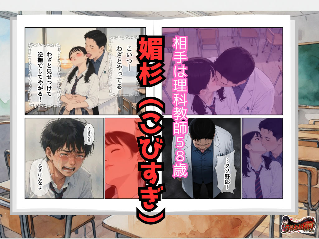 僕の好きなキヨラが58歳理科教師とした事が許しがた過ぎてボクは僕じゃなくなりましたのサンプル画像 6