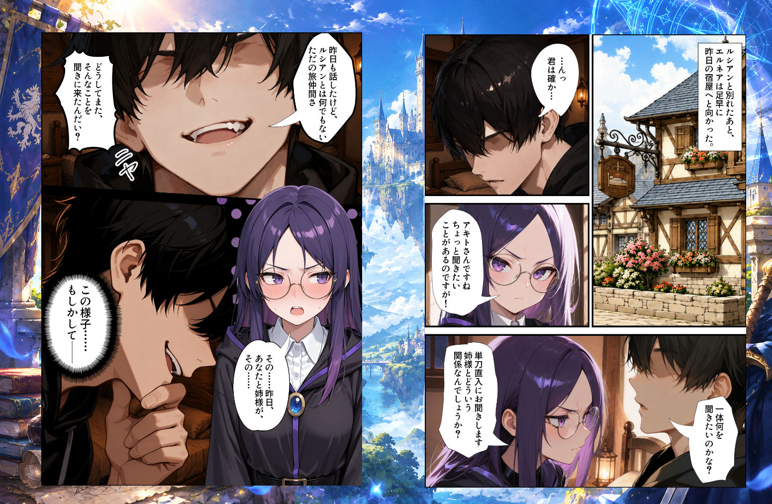 チートスキルで異世界ハーレム!10 〜才女と賢者を堕とす背徳の姉妹丼〜 立ち読み 4 / 6