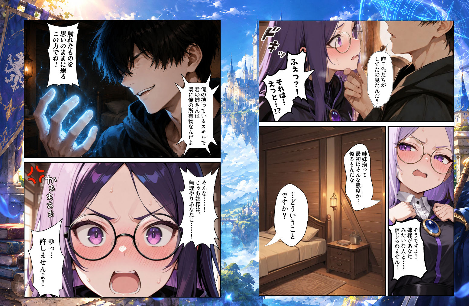 チートスキルで異世界ハーレム!10 〜才女と賢者を堕とす背徳の姉妹丼〜 立ち読み 5 / 6