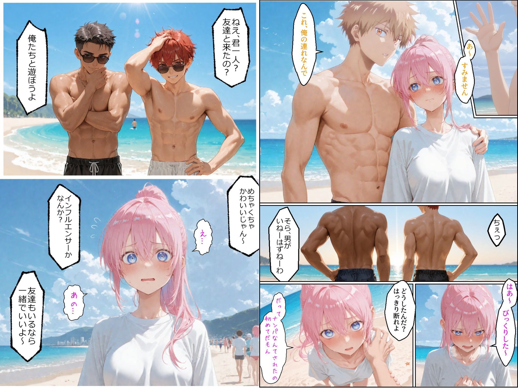 可愛いだけにされちゃう式守さん5（夏休みの式守さん）のサンプル画像 2