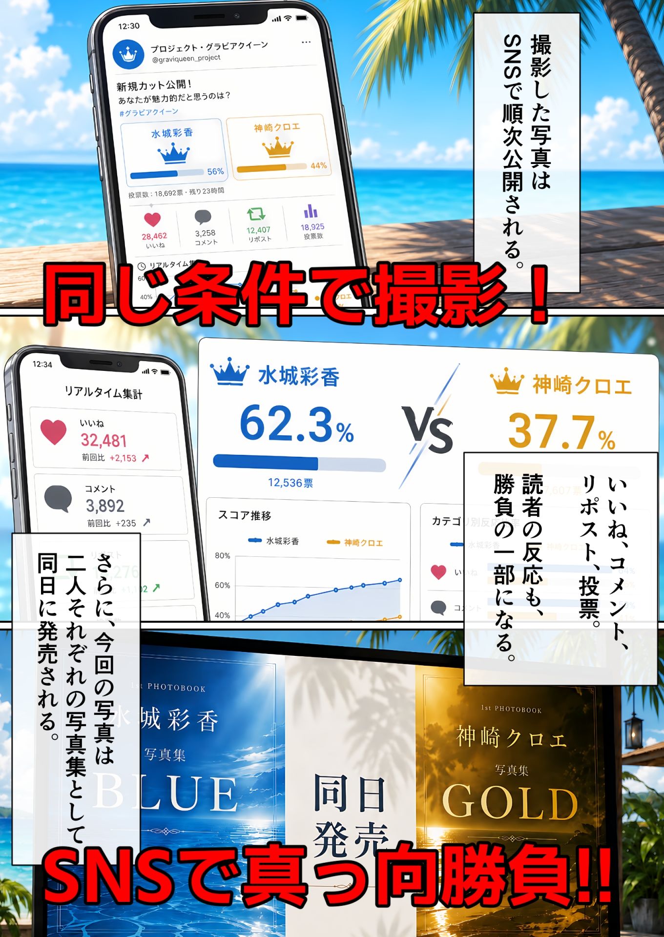 グラドルレズバトルのサンプル画像 3