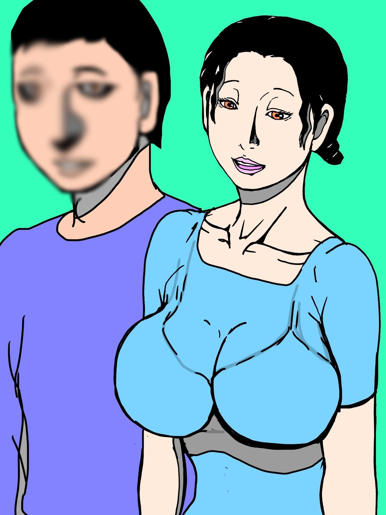 不本意な寝取られ行為中夫のことを見続けといてやろうと決めていたのに激しい交尾に我を忘れさせられた人妻のサンプル画像 3