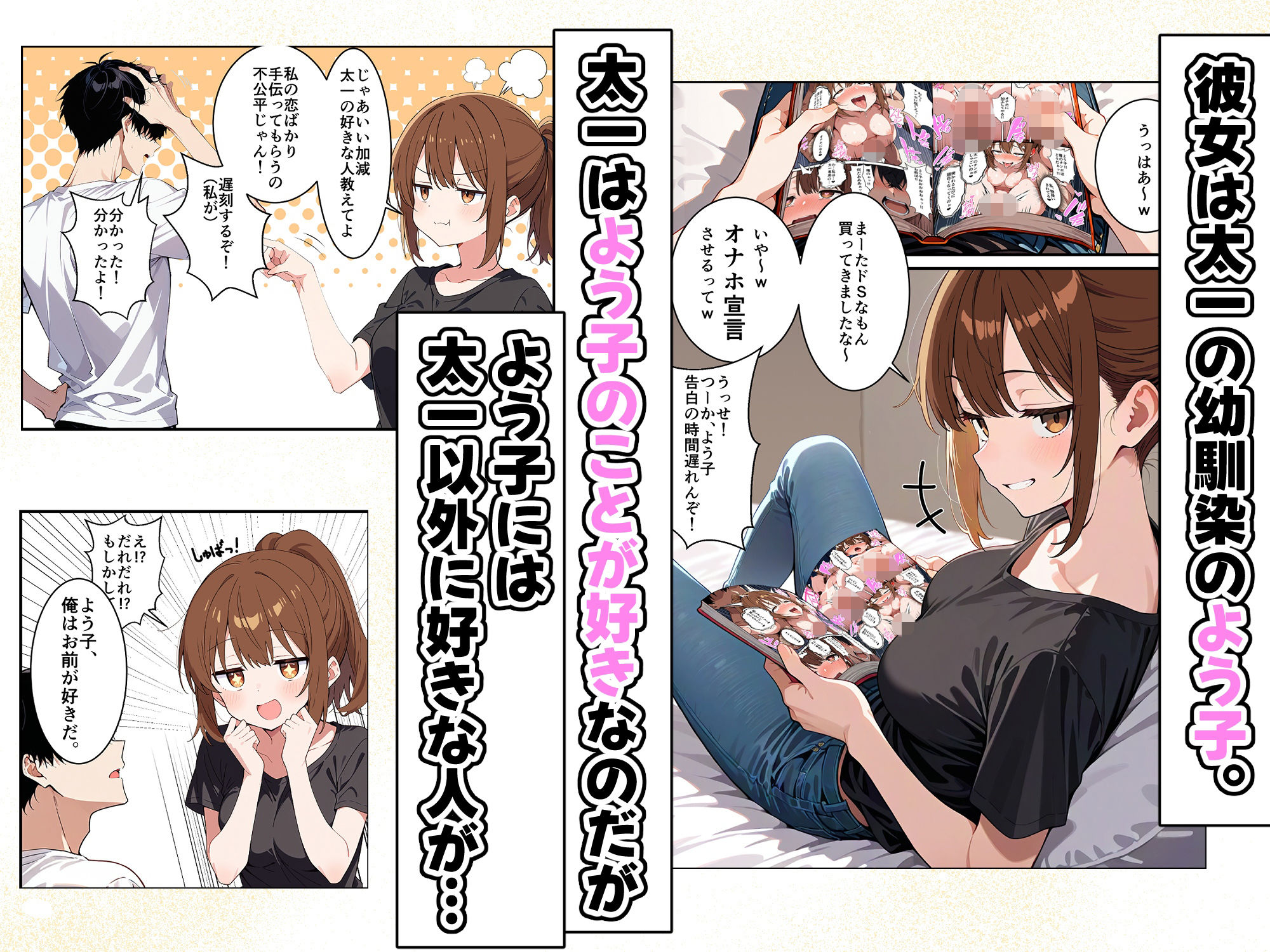 幼馴染が俺の嫁+オナホになるまで 立ち読み 2 / 8