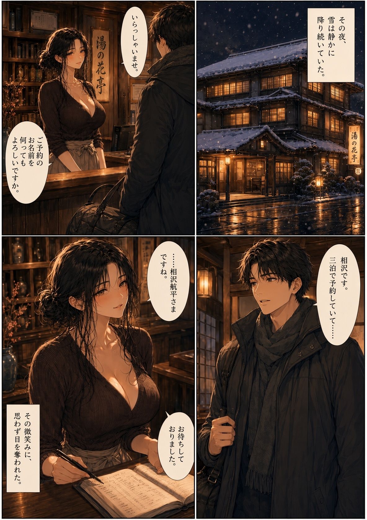 雪解けまで、ここにいてのサンプル画像 1