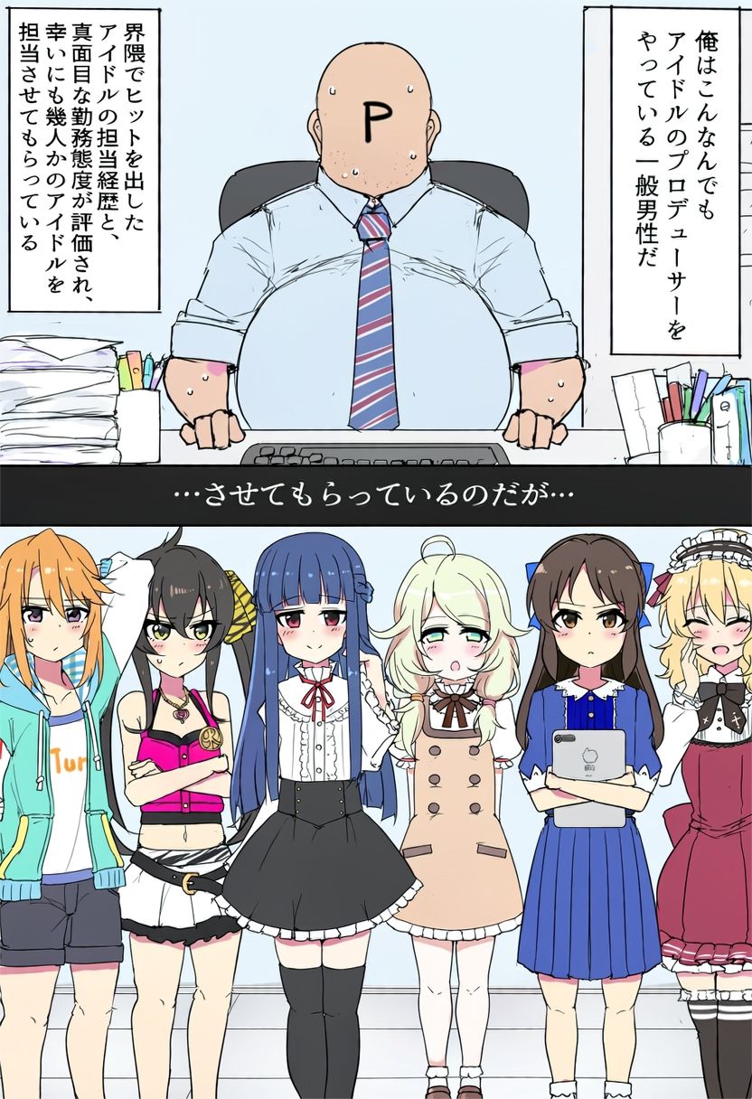 アイドルとおっさん 立ち読み 2 / 6