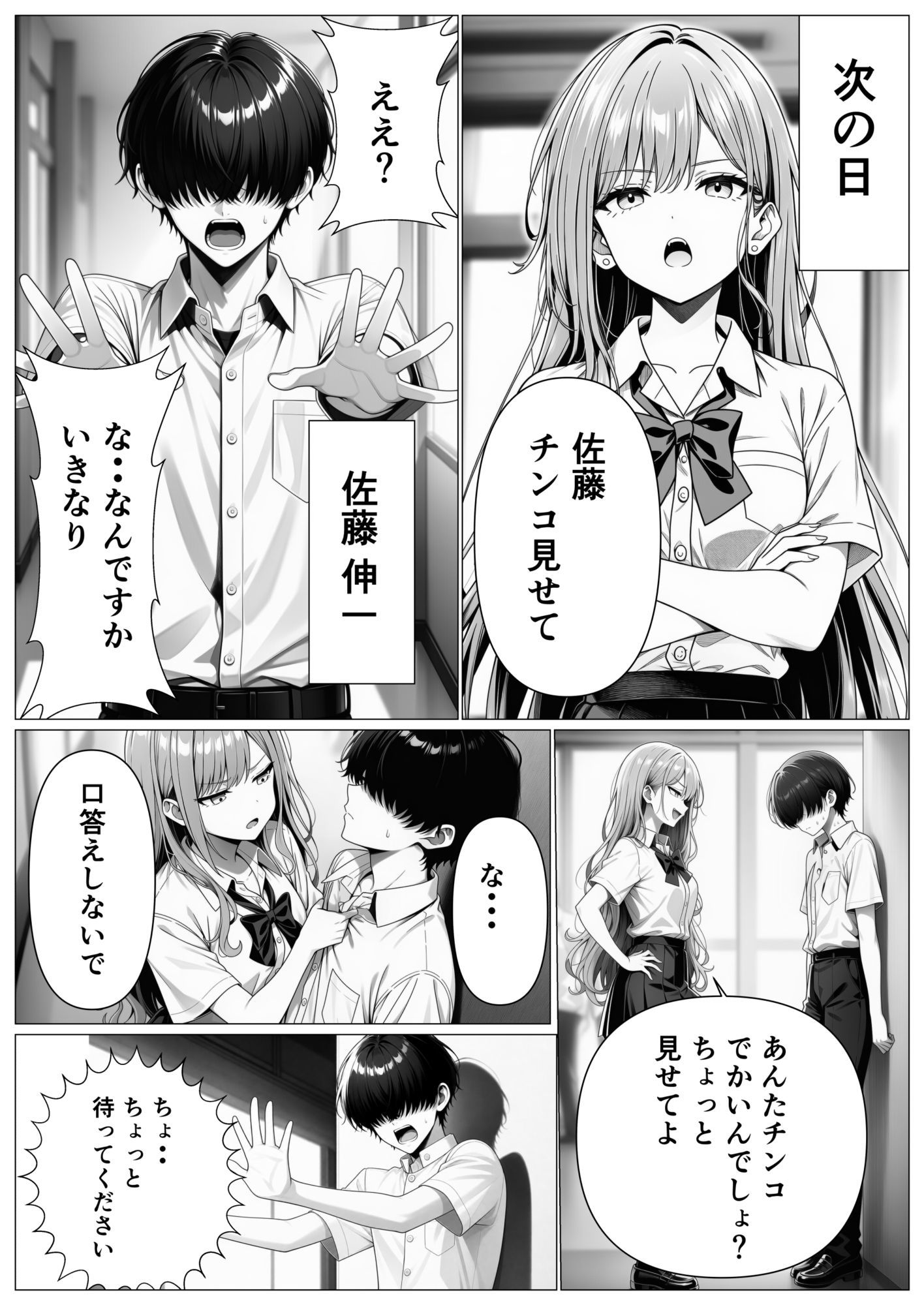 イッたことないギャル、デカチンではじめてイカされる。 立ち読み 4 / 11