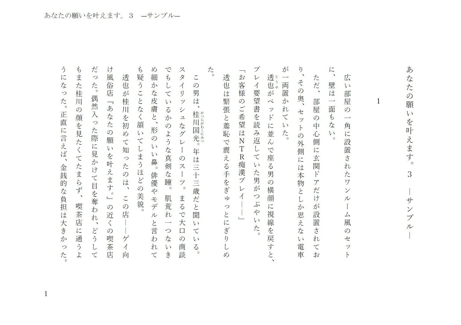 あなたの願いを叶えます。3 立ち読み 2 / 11