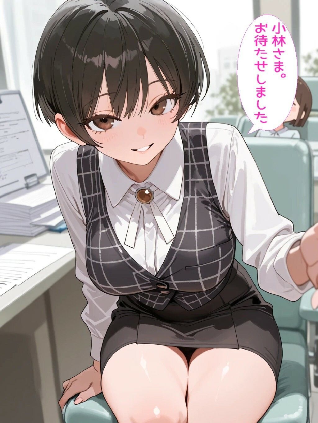 医療事務の胡桃さんのサンプル画像 1