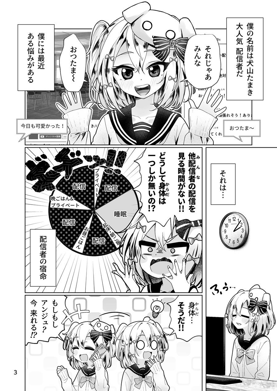 犬山た○きくんの分裂日常 画像1