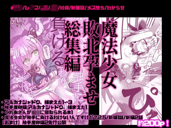 魔法少女敗北妊娠レ●プ総集編の商品画像
