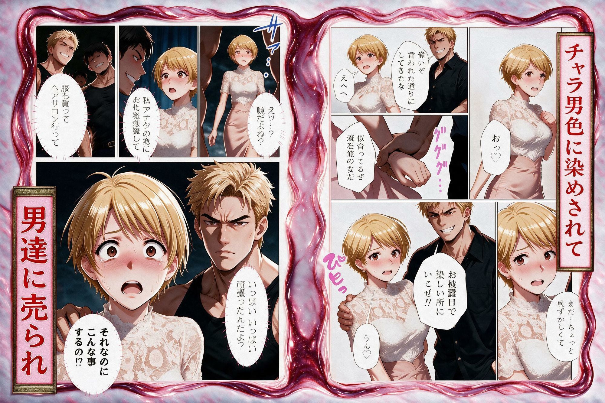 姦堕ち〜チャラ男に寝取られて大学をやめさせられてキャバ嬢と風俗で貢がされる〜のサンプル画像 6