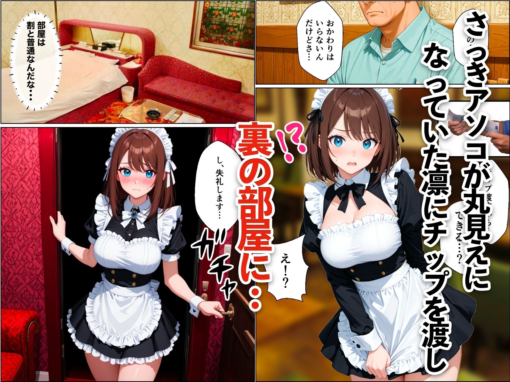 バブル時代に転生してノーパン喫茶でハーレムになった話 画像7