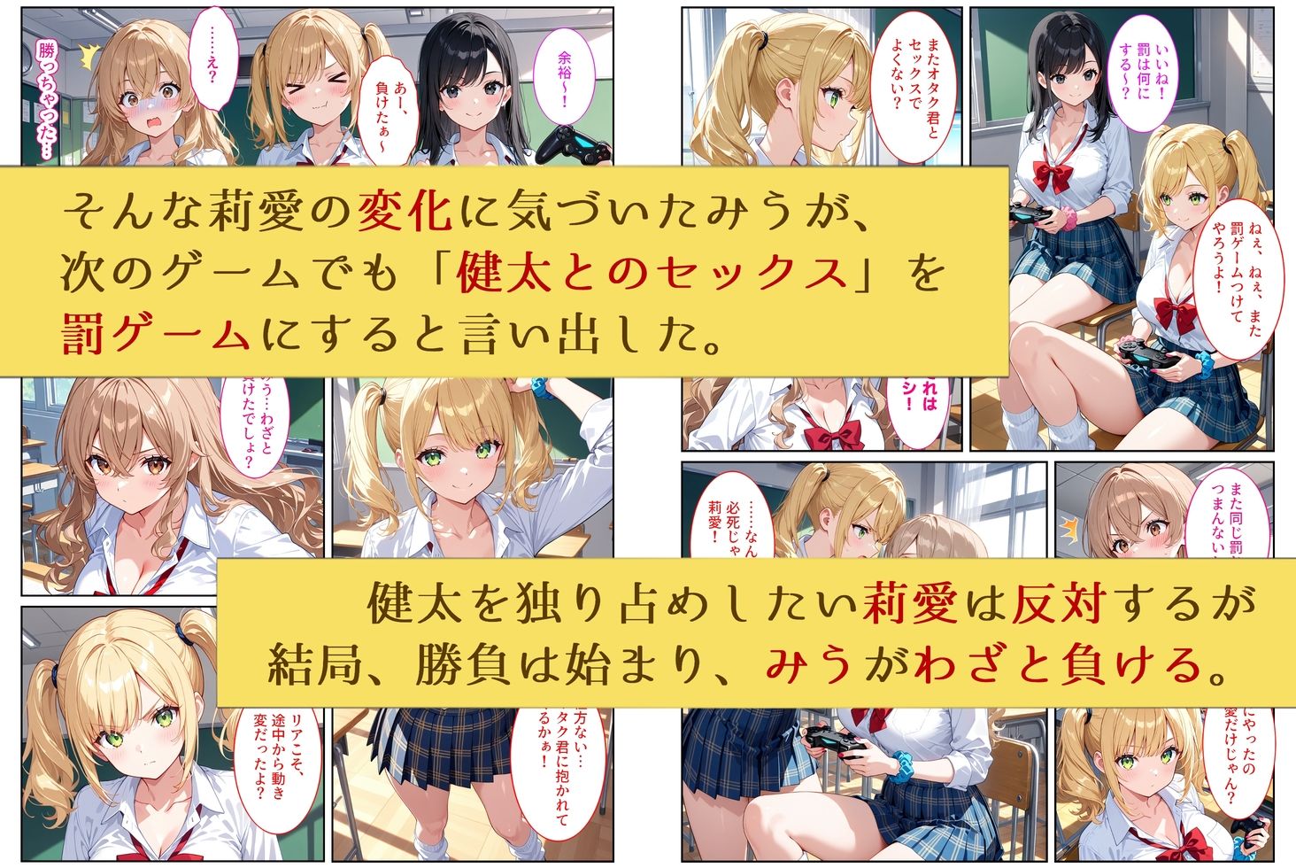 陰キャの僕が一軍ギャルたちの罰ゲームでセックスしたら、なぜか全員セフレになりましたの画像6