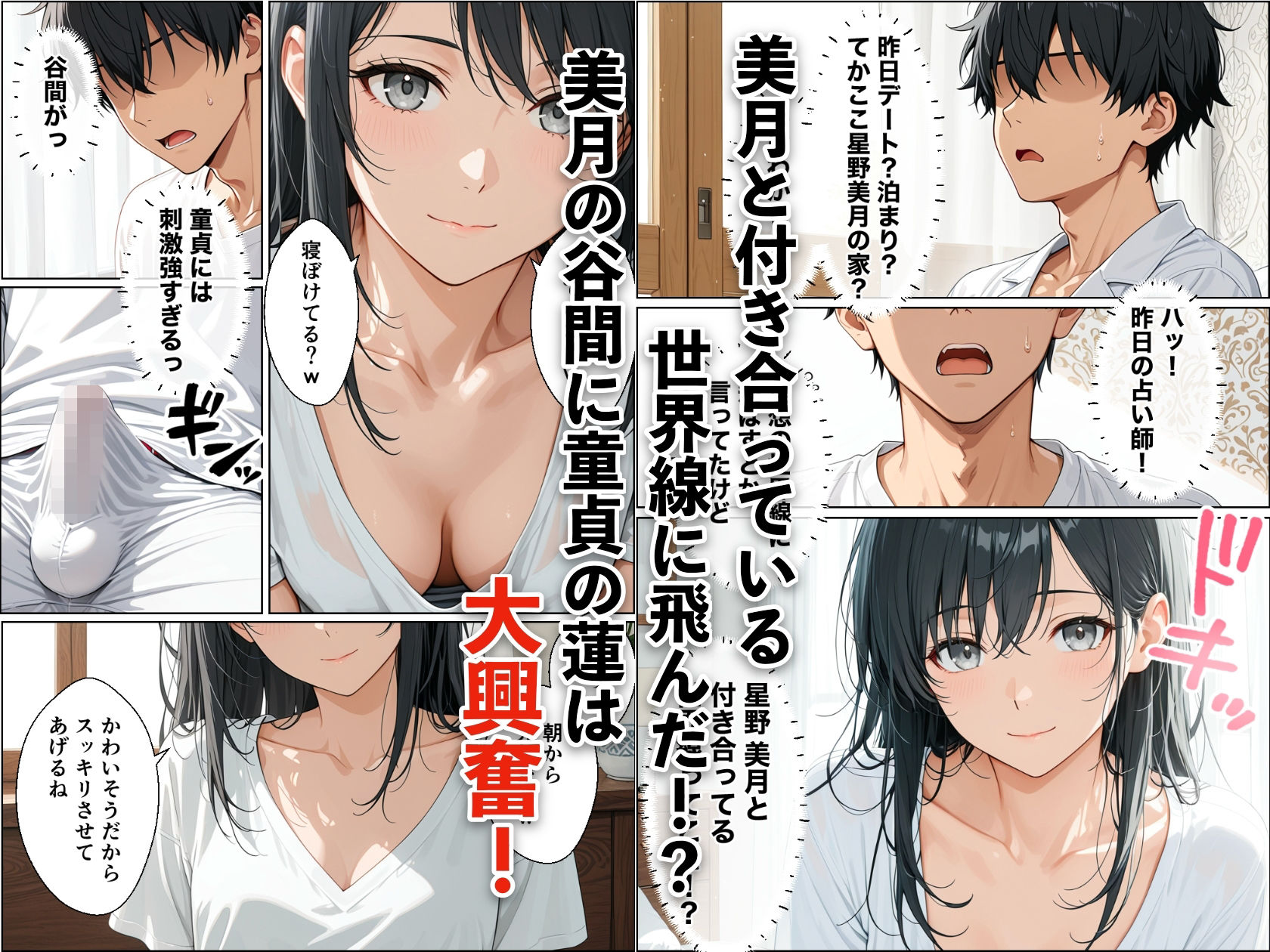 インキャ童貞の僕が日本一のアイドルの彼氏に転生!?中出し同棲生活が始まった話の画像6