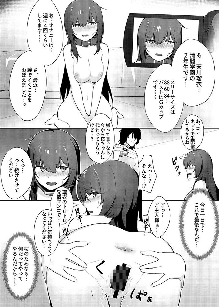 サンプル画像5:ウィークリースレイブライフ 性奴隷として男に抱かれた一週間。(ヒワダ亭) [d_aoi0684]