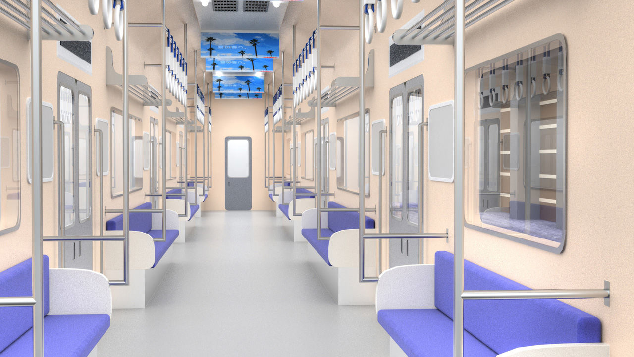 3DCG背景素材集 電車のサンプル画像 6