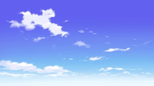 【無料】無料素材_青空02