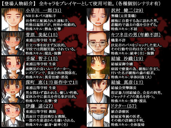 サンプル画像2:恋愛バスジャック-昭和63年 久慈樹海 車両転落事件- (甘黒堂) [d_127303]