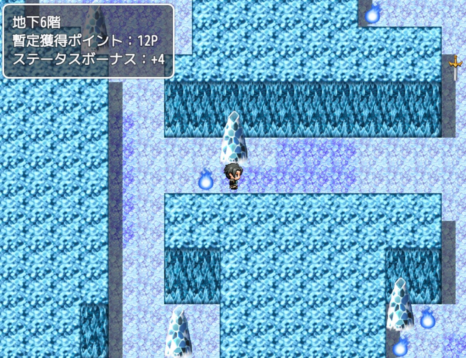 サンプル画像3:拘束少女と密室でダンジョンなRPG [作品ID:d_128008]