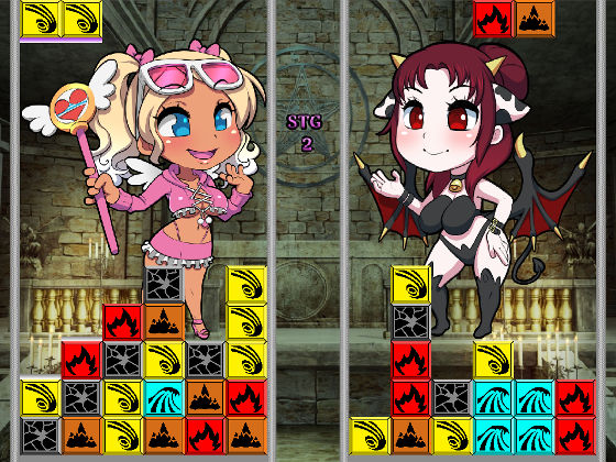 サンプル画像1:Battle of otherworldly Beauties！ [作品ID:d_129416]