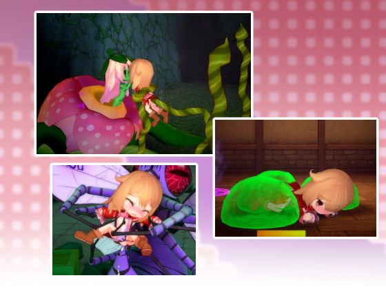 サンプル画像3:ミリアと幻影の魔女 [作品ID:d_130700]