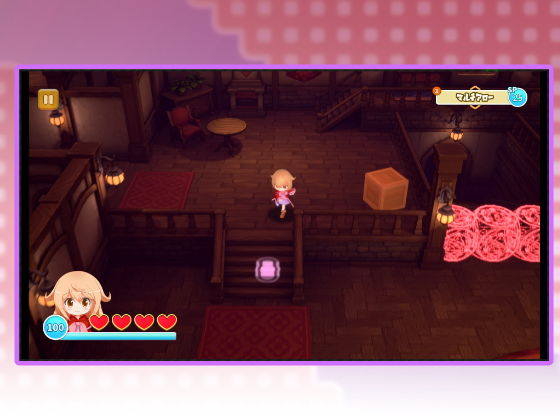 サンプル画像5:ミリアと幻影の魔女 [作品ID:d_130700]