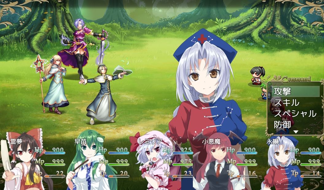 サンプル画像2:東方淫夢郷 [作品ID:d_130909]