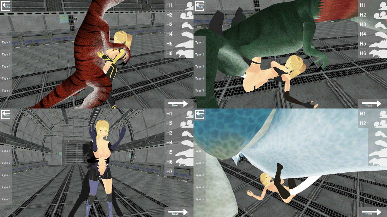 サンプル画像3:恐竜島～Island of Dinosaur～_V1.0 [作品ID:d_133203]