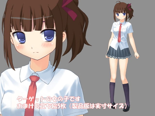 サンプル画像4:今日も痴漢中！ Vol9 サイドテール系元気JK編 [作品ID:d_133515]