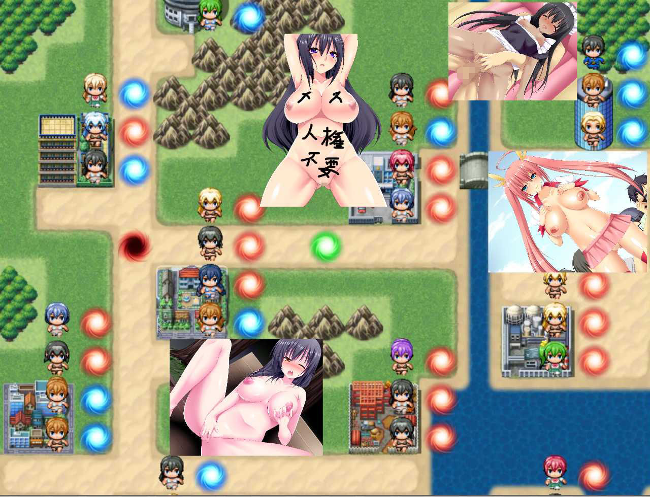 サンプル画像1:キミならどうするZ (森の泉) [d_135907]