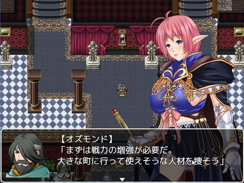 サンプル画像5:エルフの騎士スフィア (モンスターズビスケット) [d_136006]