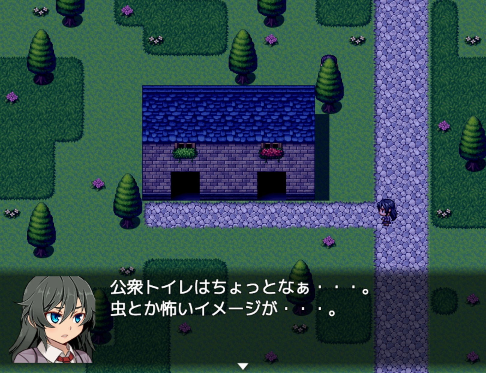 サンプル画像1:【デジノベ】夜の公衆トイレ (yatsureCreate) [d_136104]