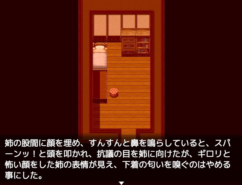 サンプル画像6:【デジノベ】無口な姉と。 (yatsureCreate) [d_136250]