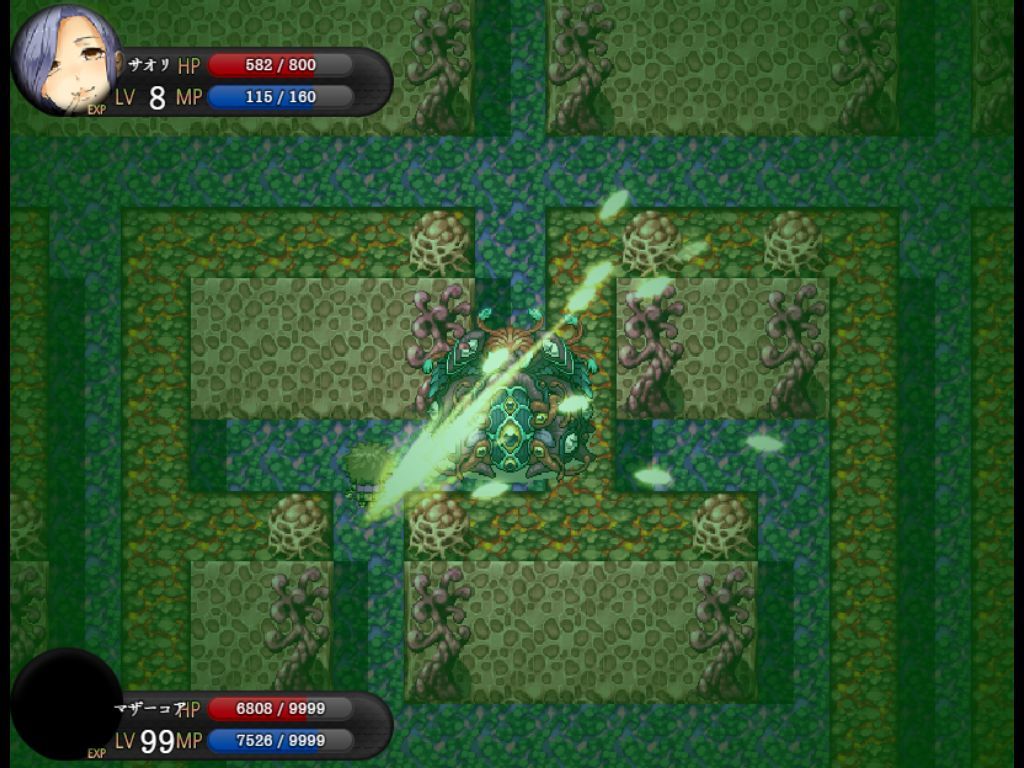 サンプル画像2:狂獣の迷宮 – 若き脱出兵 サオリ -(ラスト・ゲームメーカー) [d_137349]