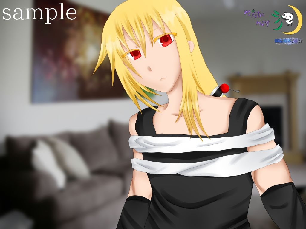 サンプル画像4:螺旋境界を越えて(mystic night) [d_137360]