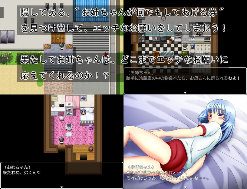 サンプル画像1:家のお姉ちゃんR(FOO組) [d_137633]