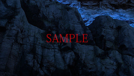 サンプル画像2:著作権フリー背景CG素材「岩壁」(キュキュキュのQのQ) [d_138779]