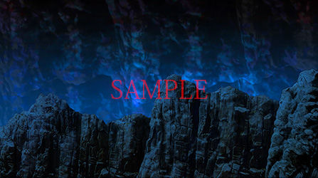 サンプル画像3:著作権フリー背景CG素材「岩壁」(キュキュキュのQのQ) [d_138779]