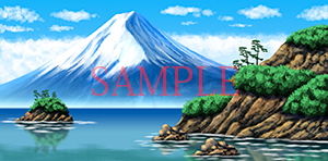 サンプル画像3:著作権フリー背景CG素材「銭湯」(キュキュキュのQのQ) [d_141431]