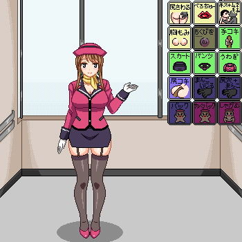 サンプル画像2:ELEVATOR GIRL(ハリケーンドットコム) [d_141584]