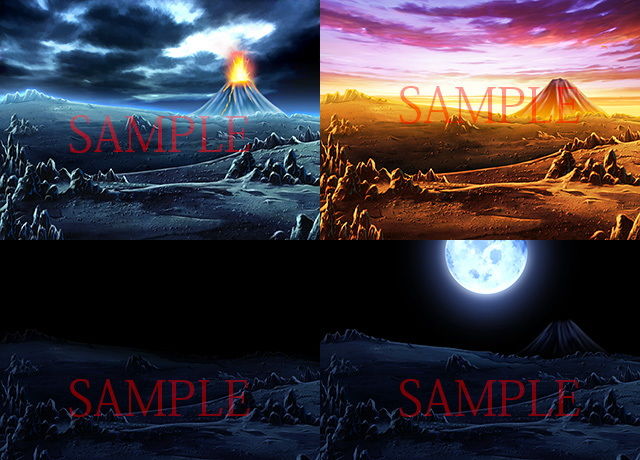 サンプル画像2:著作権フリー背景CG素材「荒野」(キュキュキュのQのQ) [d_149213]