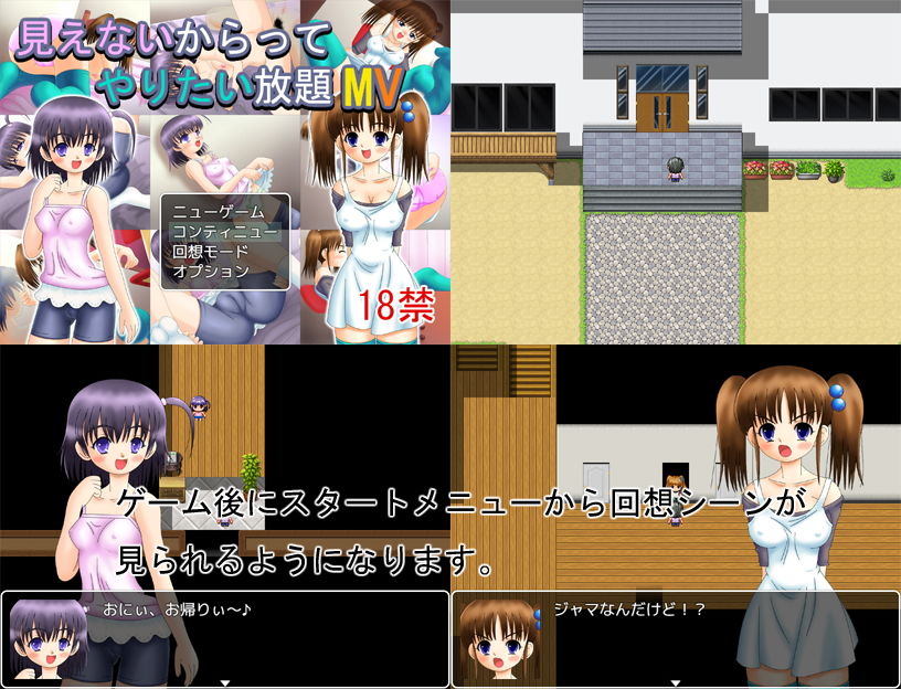 サンプル画像2:見えないからってやりたい放題MV(どぶ板) [d_149439]