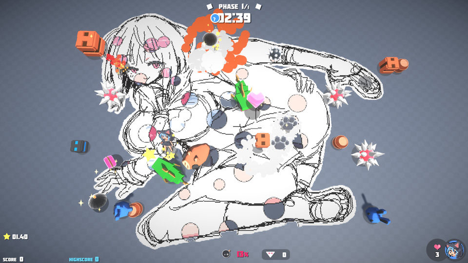 サンプル画像4:ばくだんねこ(uchu) [d_154385]