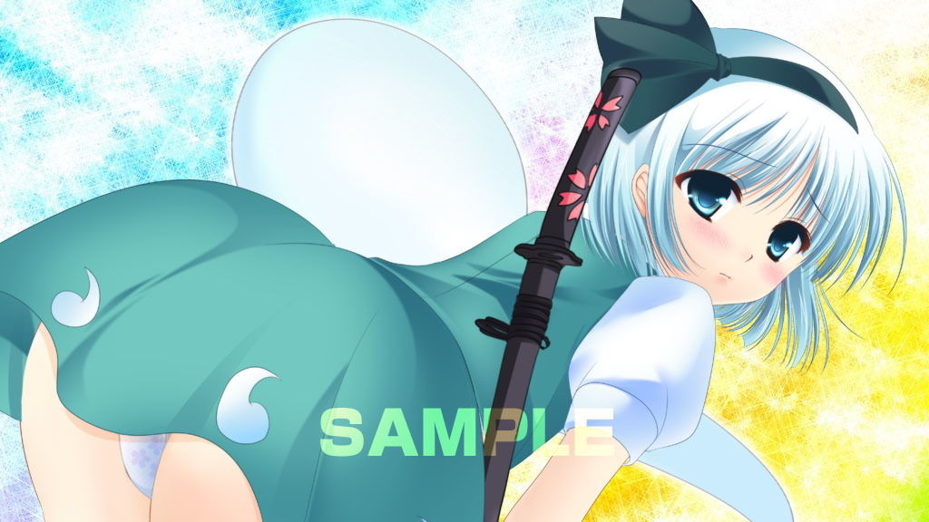 サンプル画像2:東方ぺんぺん祭り2(すいかやさん) [d_155343]