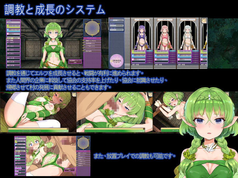 サンプル画像3:エルフ特教師(セルレ部影) [d_155444]