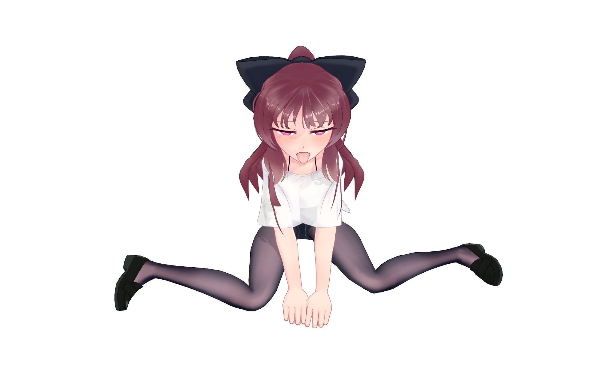 サンプル画像6:PMXデータ_つむぎちゃん_2019年4月版です(ピンキーweb) [d_156483]