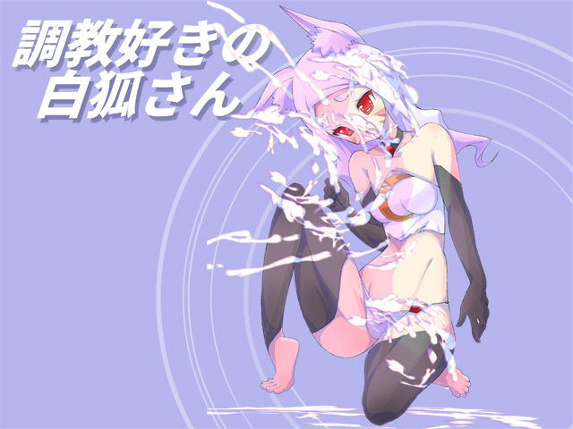 サンプル画像1:調教好きの白狐さん(てろりんソフト) [d_157044]