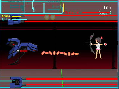 サンプル画像4:脱衣防衛プロジェクト ～おさわり脱衣シューティング 弐～ フレッシュ版(かめべや) [d_157080]